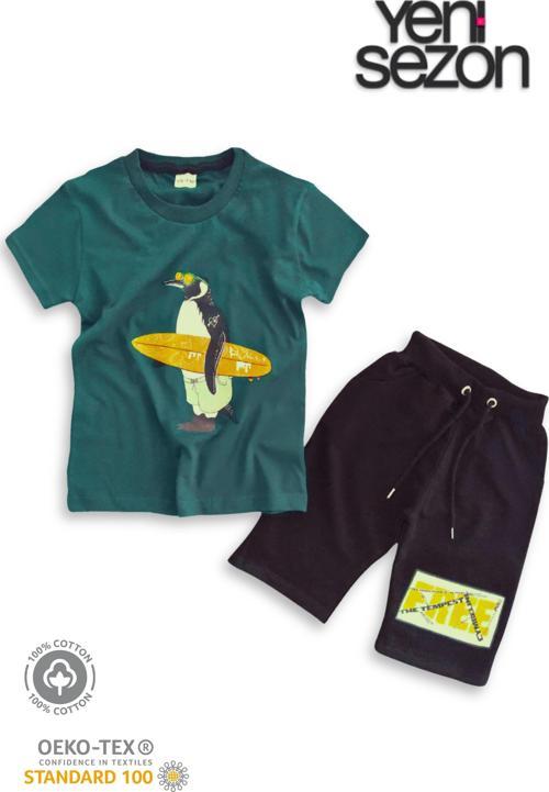 Pamuklu Unisex Çocuk Kapri Takımı (Cepli & Kordonlu, 3-12 Yaş)