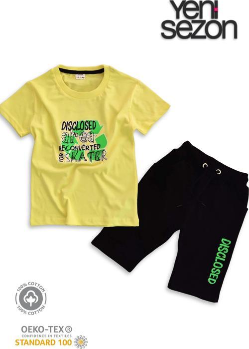 Pamuklu Unisex Çocuk Kapri Takımı (Cepli & Kordonlu, 3-12 Yaş)