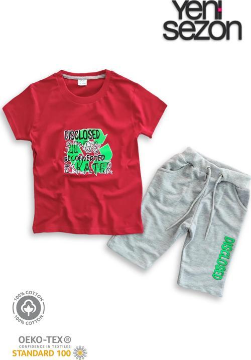 Pamuklu Unisex Çocuk Kapri Takımı (Cepli & Kordonlu, 3-12 Yaş)
