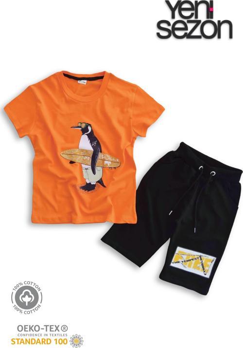 Pamuklu Unisex Çocuk Kapri Takımı (Cepli & Kordonlu, 3-12 Yaş)