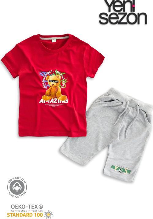Pamuklu Unisex Çocuk Kapri Takımı (Cepli & Kordonlu, 3-12 Yaş)