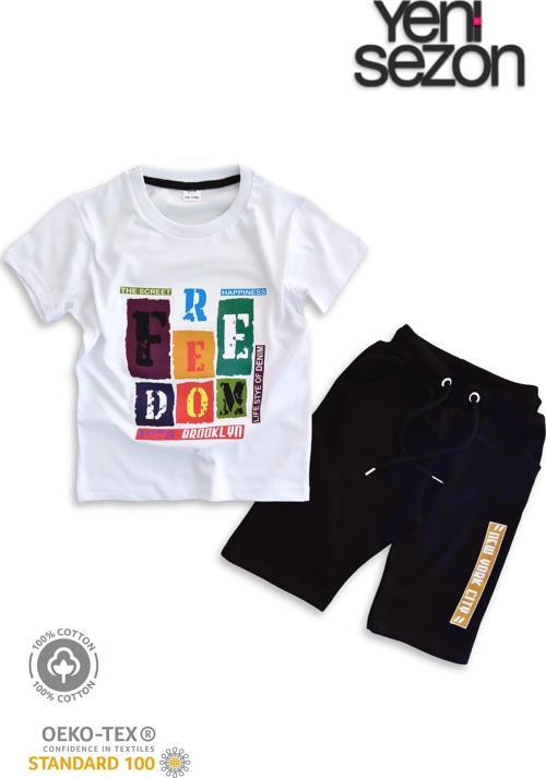Pamuklu Unisex Çocuk Kapri Takımı (Cepli & Kordonlu, 3-12 Yaş)