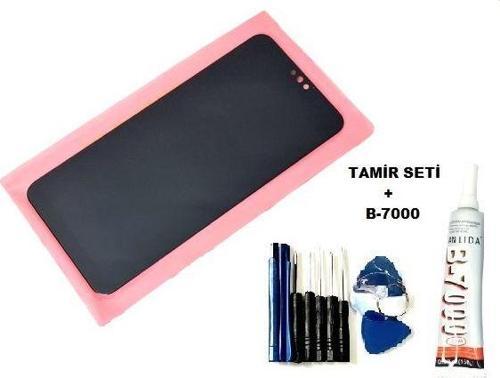 Huawei Honor 8X Lcd Ekran Dokunmatik ORJİNAL (B-7000+Tamir Seti)