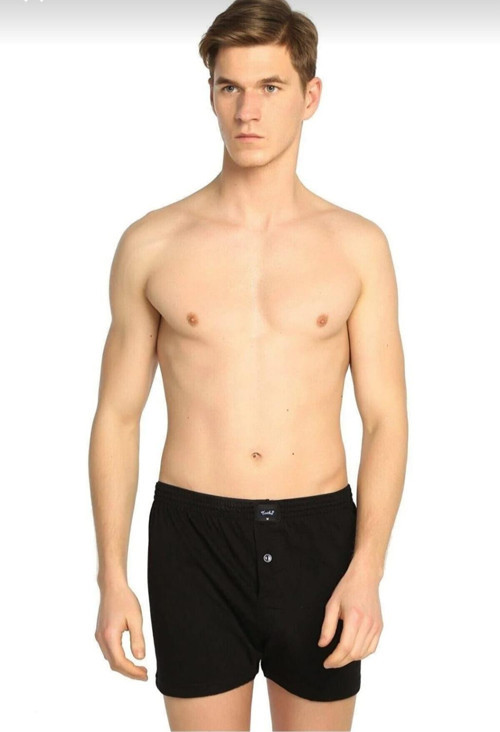 0117 ERKEK PENYE DÜZ BOXER 10 ADET