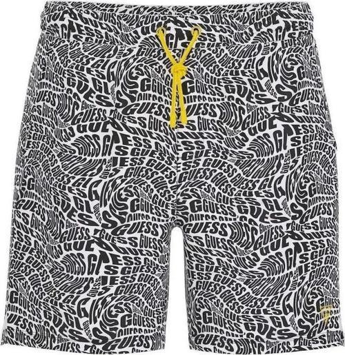 Swımtrunk Medıum Dıstorted 100 Erkek Siyah Şort F5GT04WG2D2-PJ0V