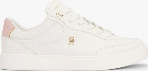 Kadın Beyaz Deri Essential Court Sneaker