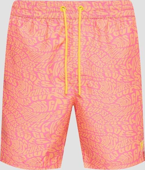 Swımtrunk Medıum Dıstorted 100 Erkek Turuncu Şort F5GT04WG2D2-P6ER