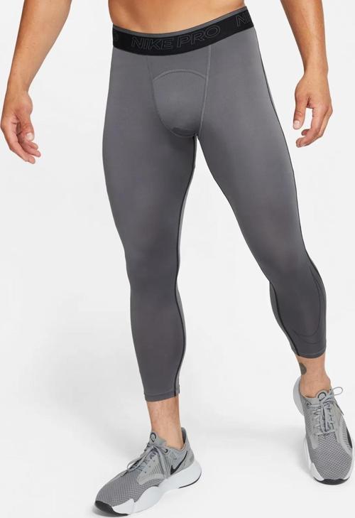 Pro Dri-Fit Erkek Gri Antrenman Tayt