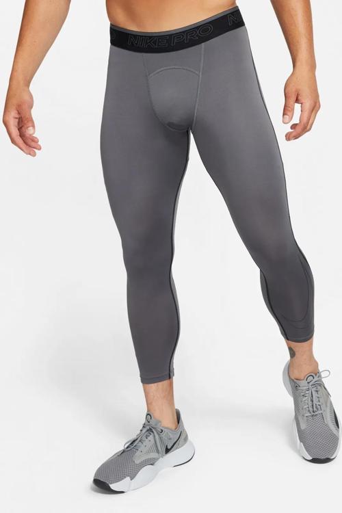 Pro Dri-Fit Erkek Gri Antrenman Tayt