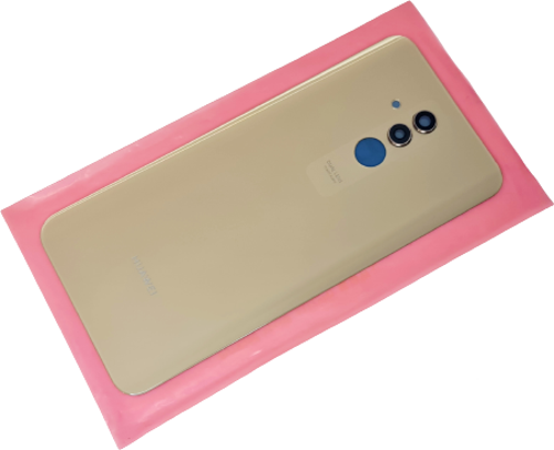 Huawei Mate 20 Lite Arka Pil Batarya Kapağı (CAM KAMERA LENSİ) GOLD