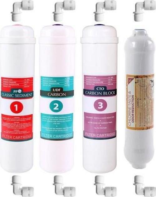 E-Water Ihlas Aura Cebilon Plus Uyumlu 4'lü Filtre Seti Ihlas Cebilon Filtre