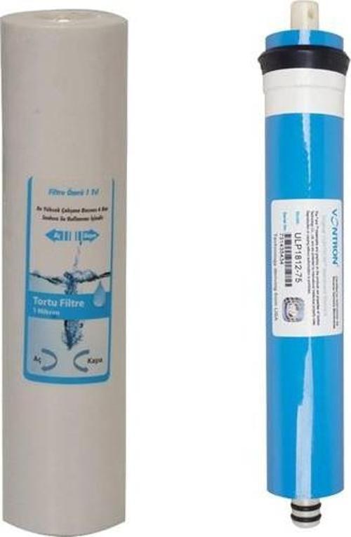 Su Arıtma 1 Micron Tortu ve Membran Filtresi