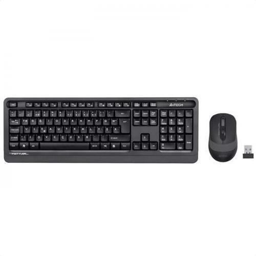 A4 Tech Fg1010 Gri Fstyler Türkçe (f) 2,4ghz  Kablosuz Klavye Mouse Set