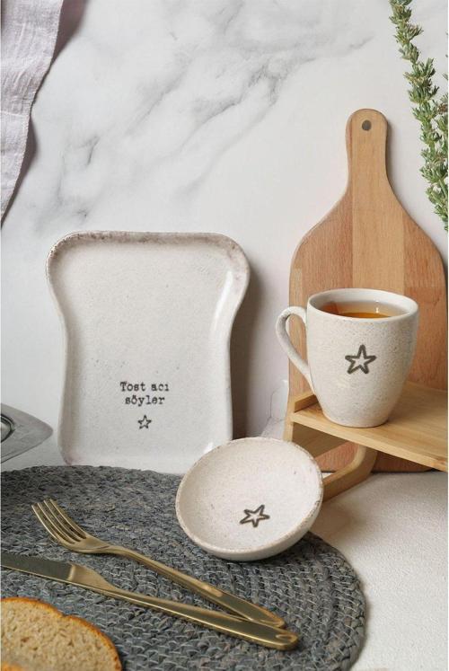 Tost Kahvaltı Takımı 3 Parça 22499-22507