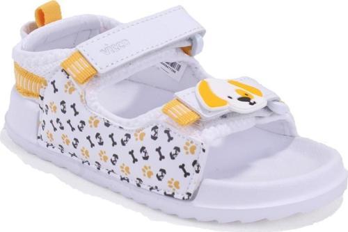 Inkago 332P25Y250 Beyaz Ortopedik Günlük Erkek Çocuk Spor Sandalet
