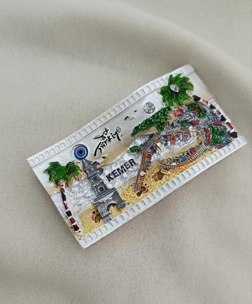 Magnet Kule Palmiye Nazar Göz Boncuk Taşlı Mıknatıslı Buzdolabı Süsü  