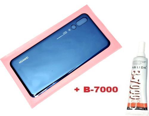 Huawei P20 PRO Arka Pil Batarya Kapağı (CAM+B-7000) MAVİ