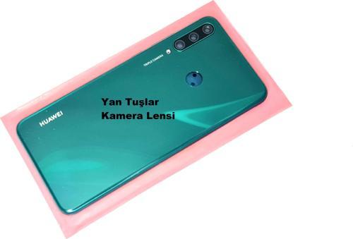 Huawei Y6P Kasa Arka Pil Batarya Kapağı YEŞİL