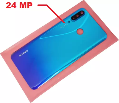 Huawei P30 Lite Arka Kapak ( Kamera Lensli 24 MP) MAVİ
