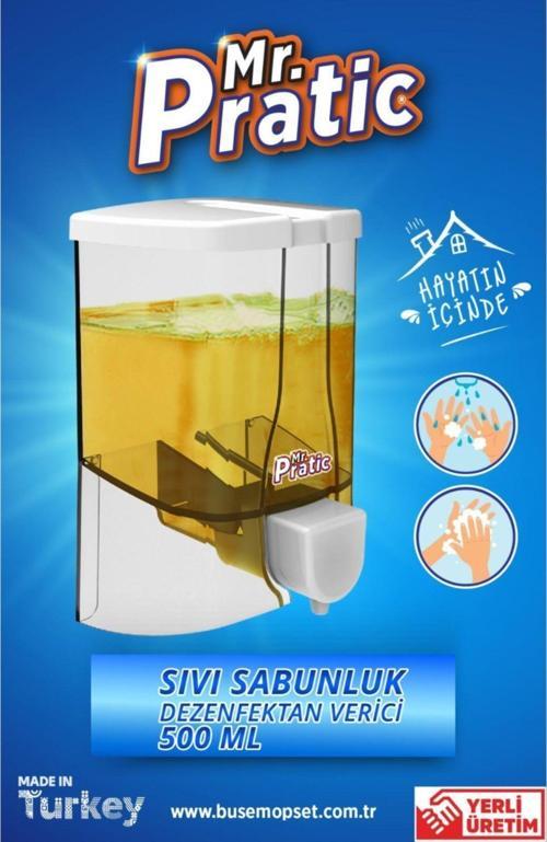 Sıvı Sabunluk Dezenfektan Verici 500ml