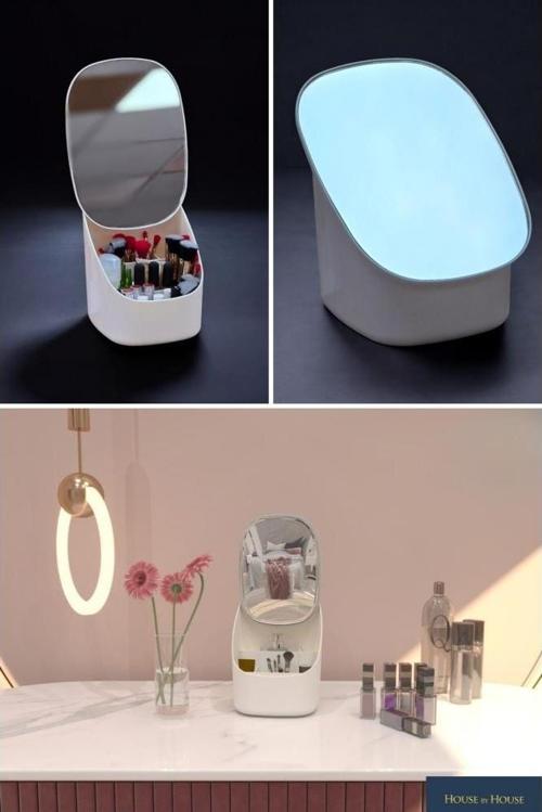 House By House Aynalı Kanguru Kozmetik Düzenleyici Organizer