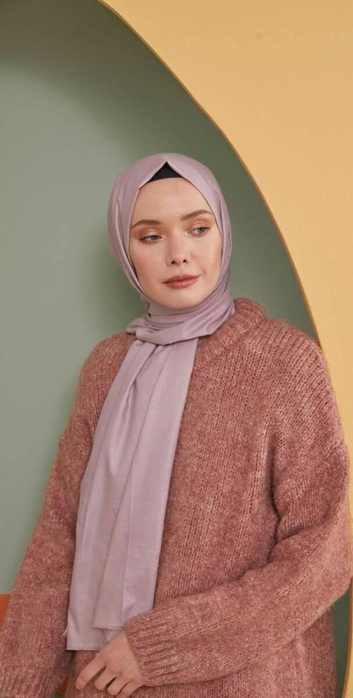 Lila Palet Şal