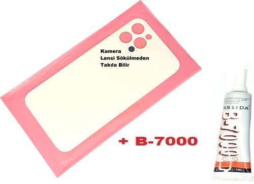 İphone 12 PRO Arka Pil Batarya Kapağı (CAM+B-7000) GOLD