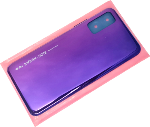 İnfinix Note 7 Lite Kasa Arka Pil Batarya Kapağı MAVİ
