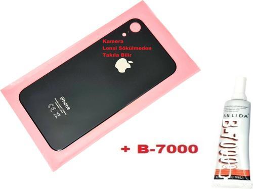 İphone XR Arka Pil Batarya Kapağı (CAM+B-7000) SİYAH