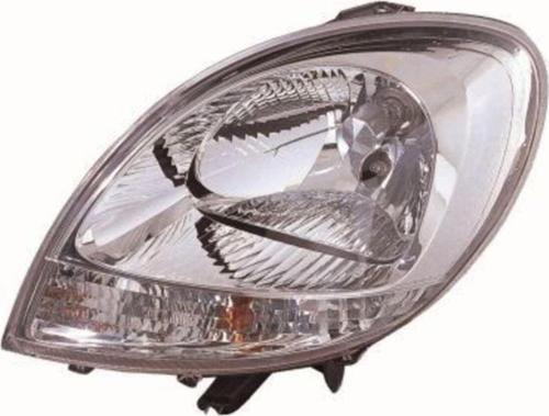 Far+ Sinyal Sol Kangoo (03- 07) Elektrikli H4 Beyaz Far Ayar Kumandasız 8200236590-7701069086