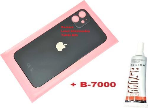 İphone 11 Arka Pil Batarya Kapağı (CAM+B-7000) SİYAH