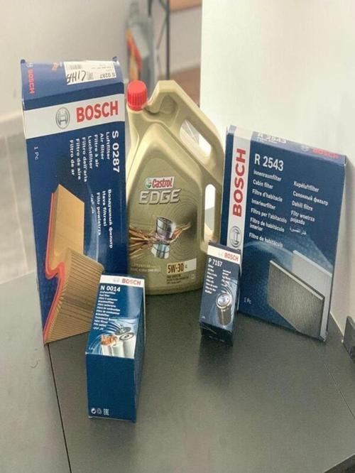 Golf 7 7.5 1.6 Tdi Uyumlu  Yağ Bakım Seti Castrol Edge Ll