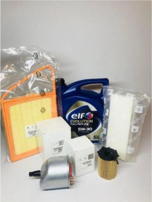 Citroen C-Elysee 1.6 Hdi Filtre Bakım Seti Elf 5W30 Motor Yağı C-Elysee