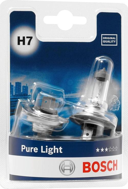 12V H7 Ampul Pure Light Çiftli Far Ampulu