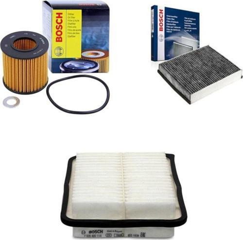 Filtre Bakım Seti Toyota Auris Corolla 1.3 1.33 1.6 2007+ Hava + Yağ F. + Polen Sardes
