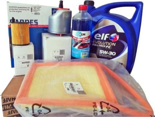 Peugeot Partner 1.6 Hdi Filtre Bakım Seti Elf 5W-30 Motor Yağ 5Lt