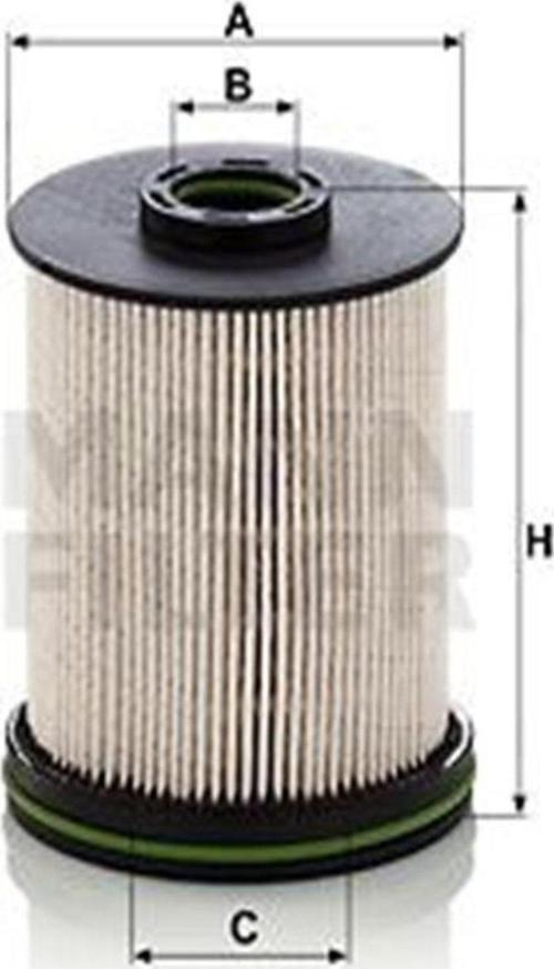 Pu9012/1Z Yakit Filtresi - ( Opel : Astra K 1.6 Cdti 15- ) 22937279 23304096 Pu90121Z (Wa861732)