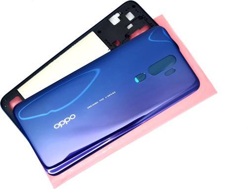 Oppo A5 2020 Kasa Arka Pil Batarya Kapağı MAVİ