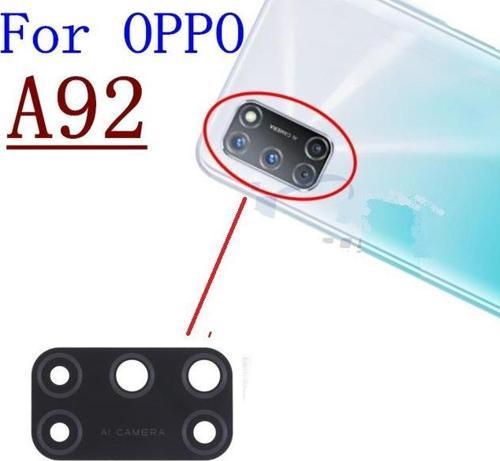 OPPO A92 Arka Kamera Camı Lens Yapışkanlı