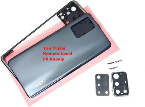 Oppo A74 kasa Arka Pil Batarya Kapağı SİYAH