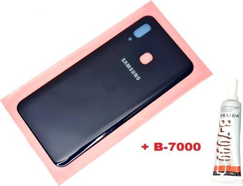 Samsung Galaxy A20 A205 Arka Pil Batarya Kapağı (B-7000) LACİVERT