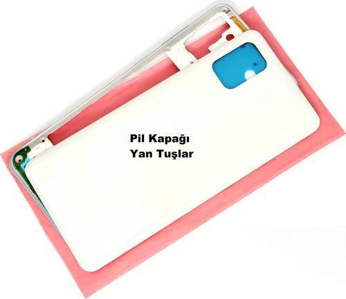 Samsung Galaxy A31 A315 Kasa Arka Pil Batarya Kapağı BEYAZ