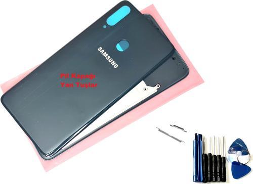 Samsung Galaxy A20S FULL ORJ KASA Arka Pil Batarya Kapağı (TAMİR SETİ) YEŞİL