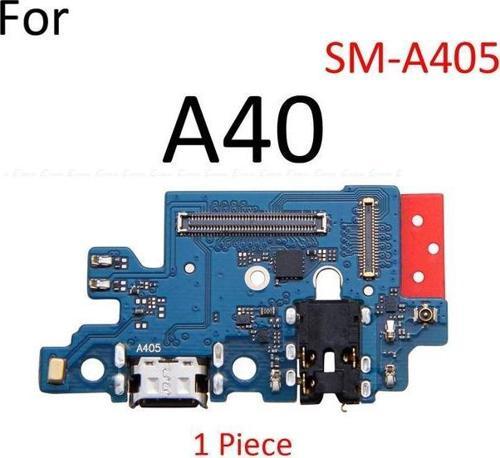 Samsung Galaxy A40 FULL ORJ Şarj Soketi Kulaklık Soketi
