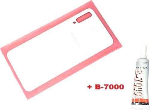 Samsung Galaxy A70 A705 Arka Pil kapağı (B-7000) BEYAZ