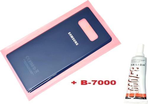 Samsung Galaxy NOTE 8 Arka Pil Batarya Kapağı (CAM+B-7000) LACİVERT