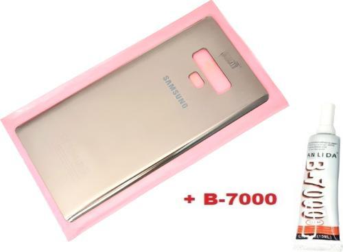 Samsung Galaxy NOTE 9 Arka Pil Batarya Kapağı (CAM+B-7000) GOLD