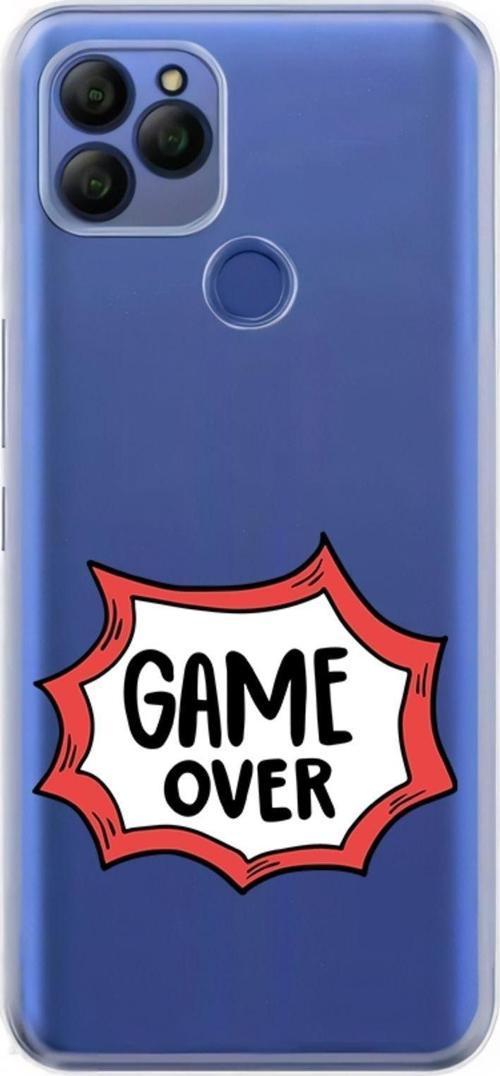 General Mobile Gm 21 Uyumlu Oyun Bitti  Desenli Silikon Kılıf