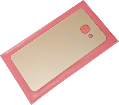 Samsung Galaxy A3 2016 (A310) Arka Pil Batarya Kapağı (CAM) GOLD