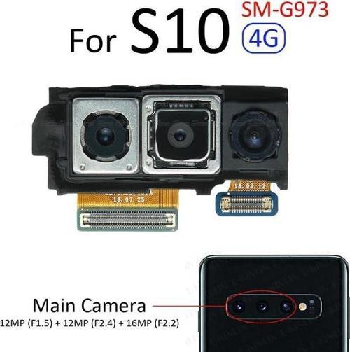Samsung Galaxy S10 Arka Kamera (Orjinal)